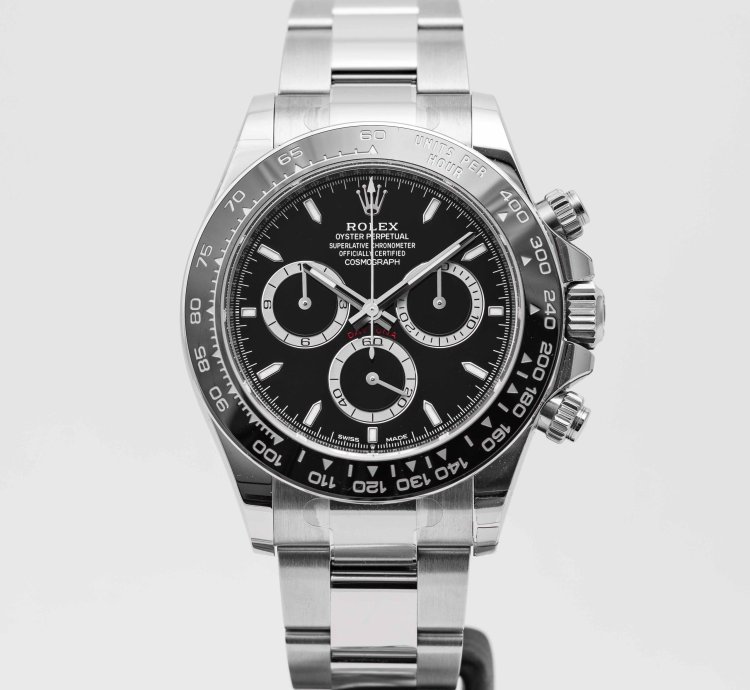 Rolex Daytona Cosmograph Daytona Black Dial Stainless Steel 40mm 126500ln - Bnib
