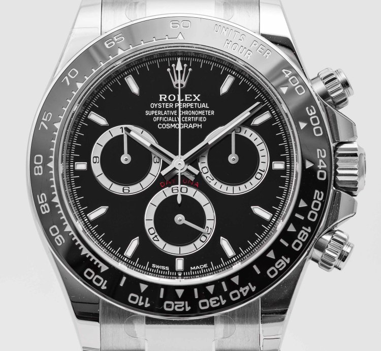 Rolex Daytona Cosmograph Daytona Black Dial Stainless Steel 40mm 126500ln - Bnib