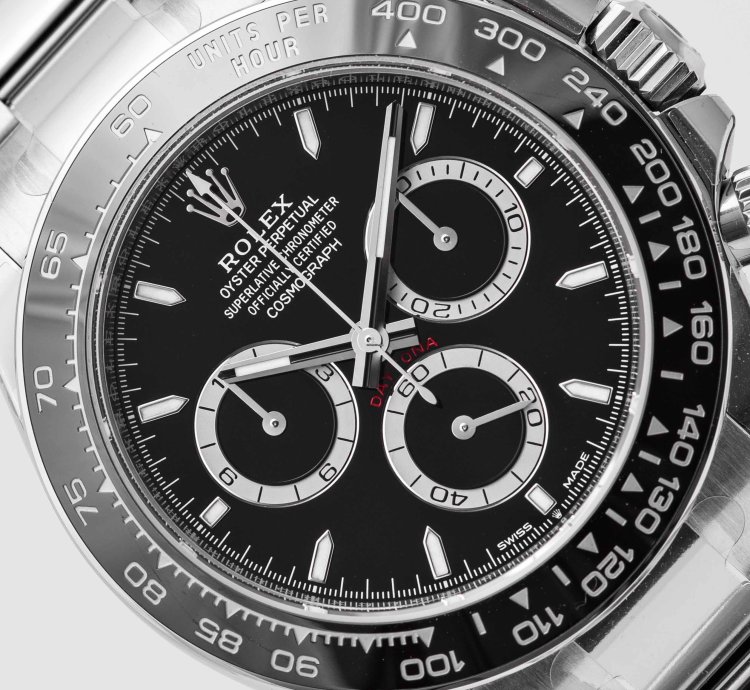 Rolex Daytona Cosmograph Daytona Black Dial Stainless Steel 40mm 126500ln - Bnib