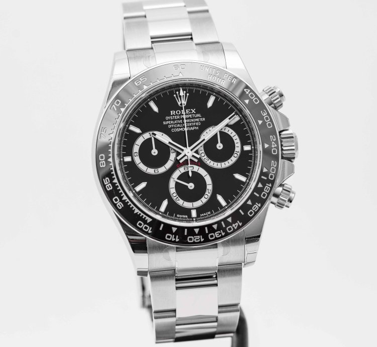 Rolex Daytona Cosmograph Daytona Black Dial Stainless Steel 40mm 126500ln - Bnib