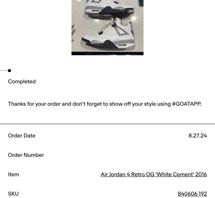 Air Jordan 4 Cement