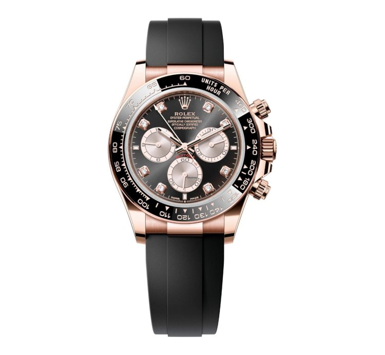 Rolex Daytona Cosmograph Daytona Black Dial With Diamonds 126515ln Unworn Full Set