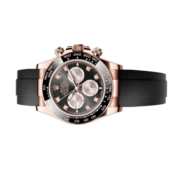Rolex Daytona Cosmograph Daytona Black Dial With Diamonds 126515ln Unworn Full Set
