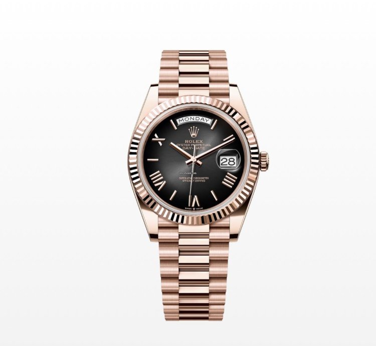 Rolex Day-date 40 40mm Slate Ombr Dial New Unworn 228235