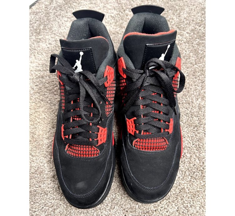 Air Jordan 4 Red Thunder Shoes