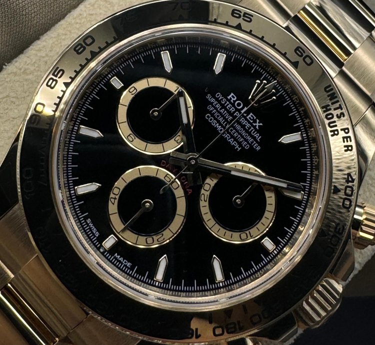 Rolex Daytona Cosmograph Daytona Black Index Dial Unworn