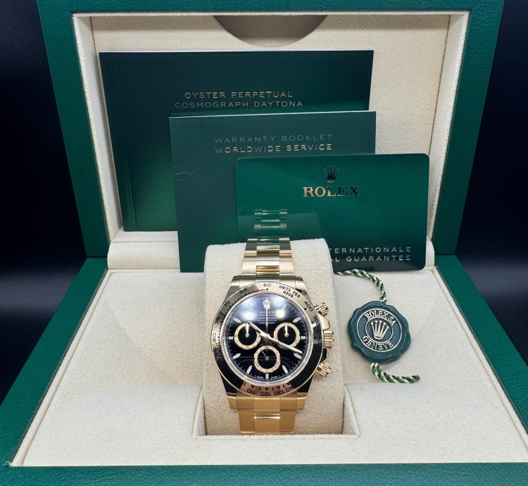 Rolex Daytona Cosmograph Daytona Black Index Dial Unworn