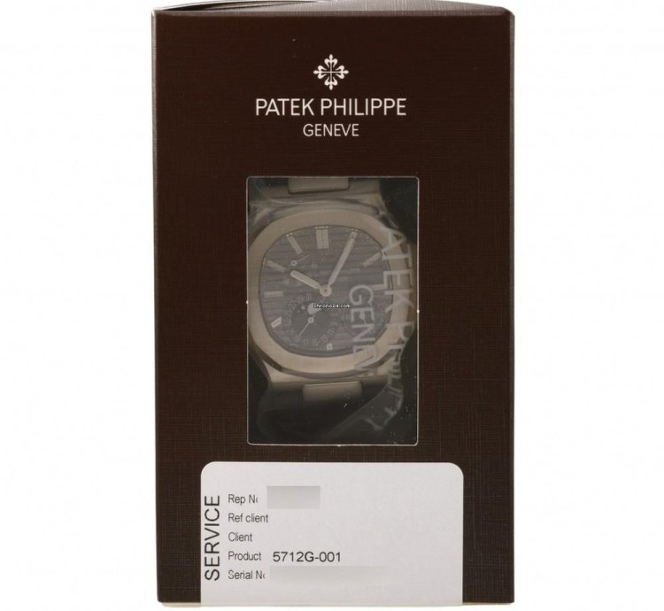 Patek Philippe Nautilus 5712g-001 Automatic White Gold Good