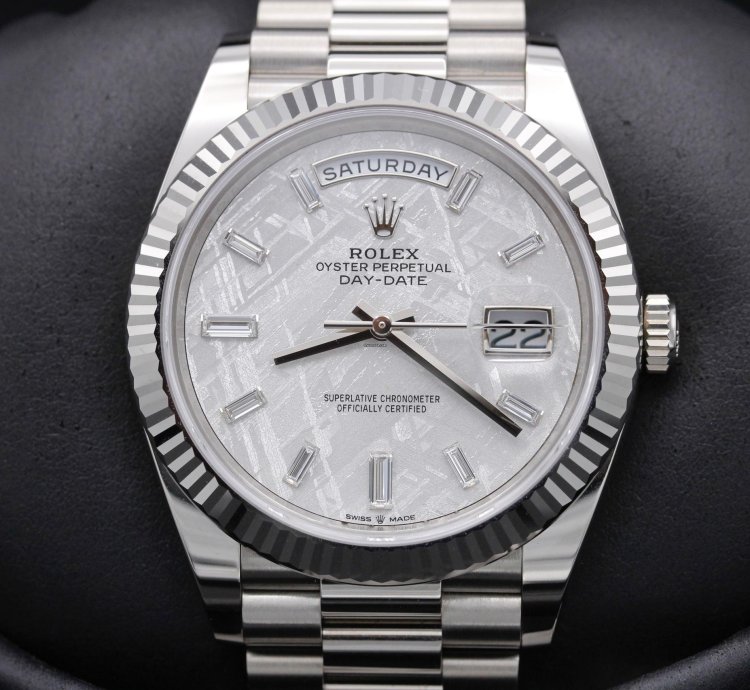 Rolex Day-date 40 40mm Unworn Full Set Meteorite Dial 228239