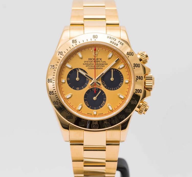 Rolex Daytona Cosmograph Daytona Champagne Paul Newman Dial Yellow Gold 40mm 116528 - 2015