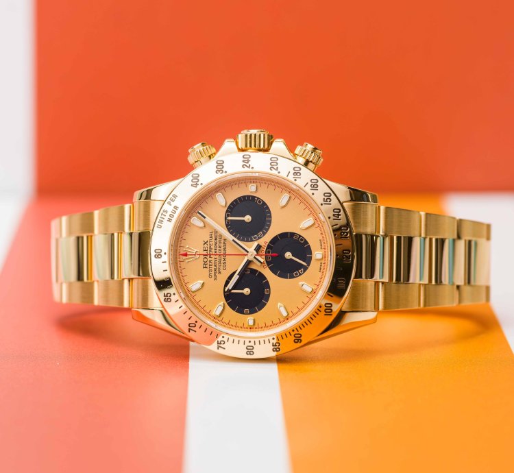 Rolex Daytona Cosmograph Daytona Champagne Paul Newman Dial Yellow Gold 40mm 116528 - 2015