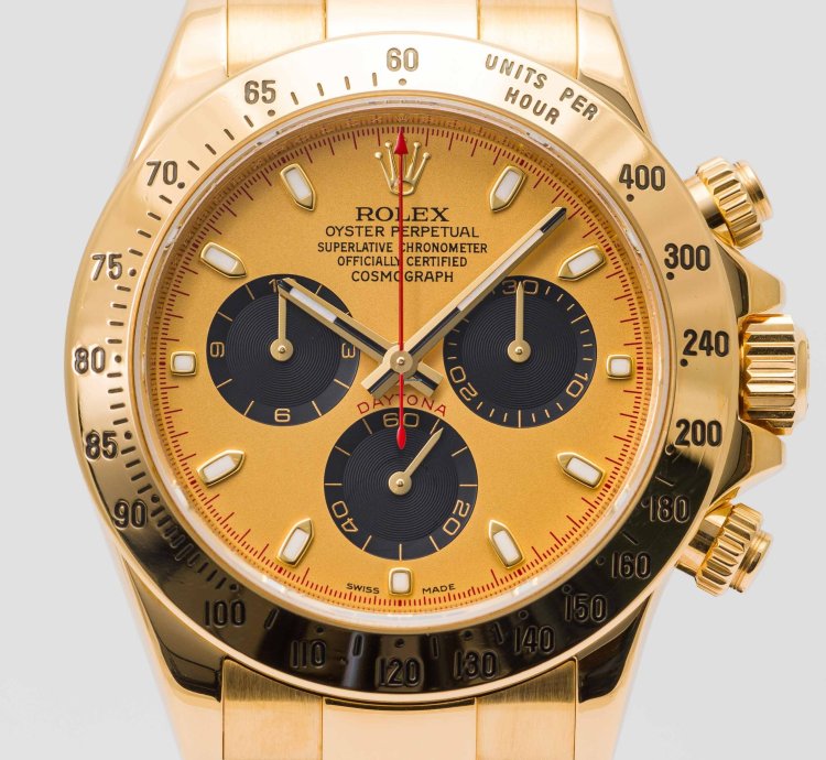 Rolex Daytona Cosmograph Daytona Champagne Paul Newman Dial Yellow Gold 40mm 116528 - 2015