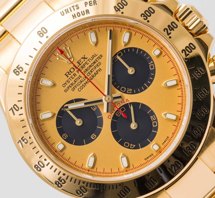 Rolex Daytona Cosmograph Daytona Champagne Paul Newman Dial Yellow Gold 40mm 116528 - 2015