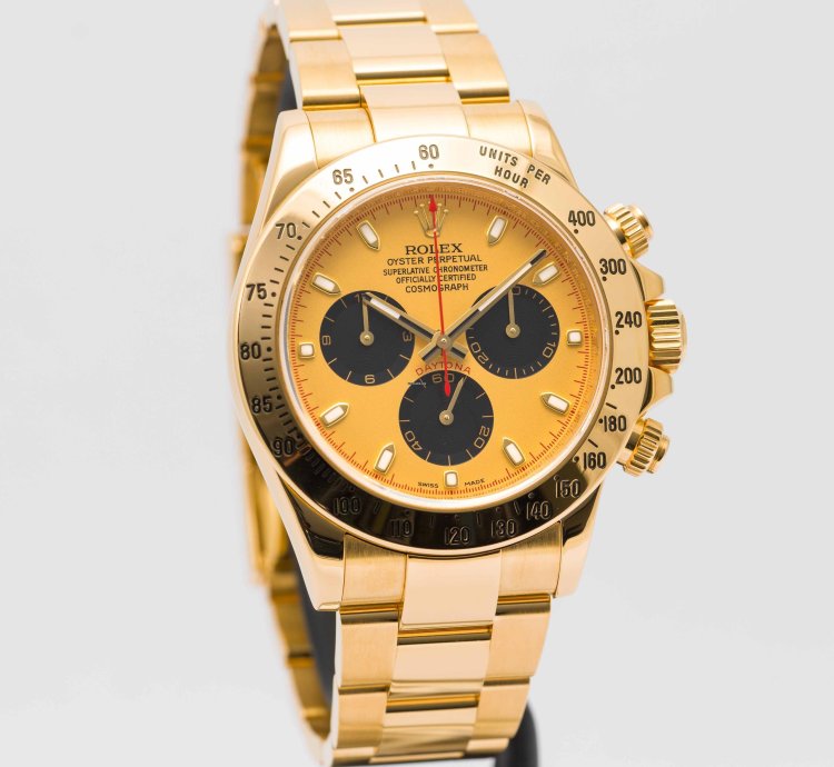 Rolex Daytona Cosmograph Daytona Champagne Paul Newman Dial Yellow Gold 40mm 116528 - 2015