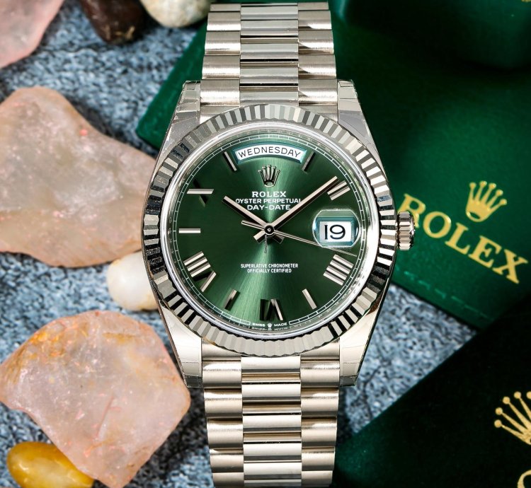 Rolex Day-date 40 40mm White Gold