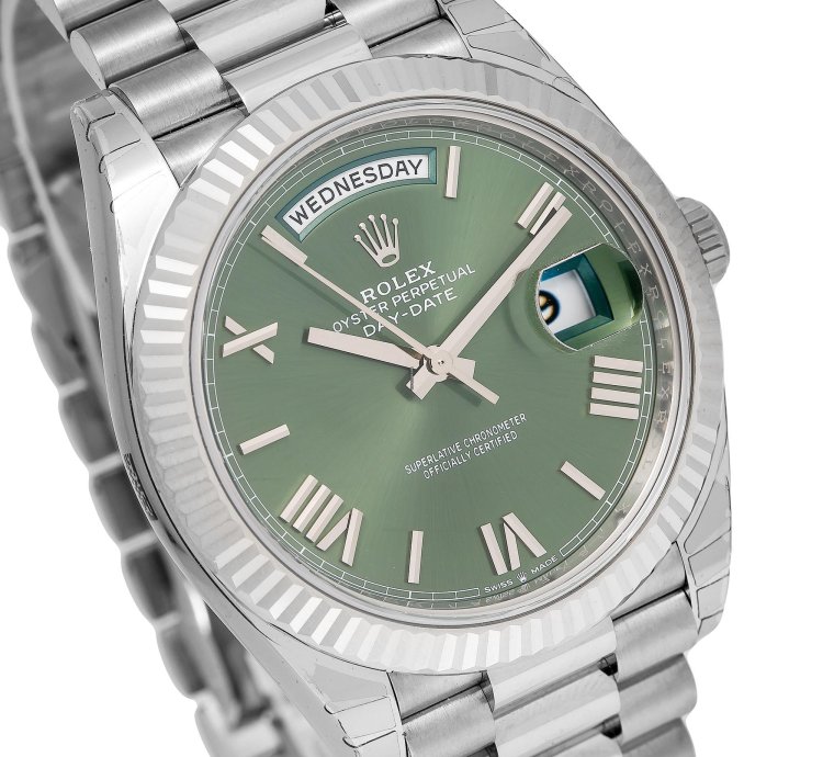Rolex Day-date 40 40mm White Gold