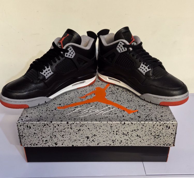 Air Jordan 4 Retro Bred Reimagined