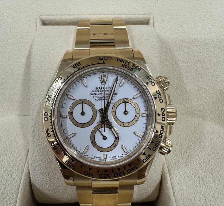 Rolex Daytona Cosmograph Daytona Cosmograph Daytona 126508 Gelbgold Full Set Neu 11 2024