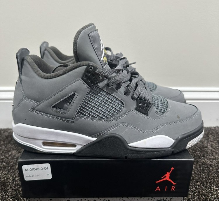 Air Jordan 4 Retro Cool Grey 2019 Sneaker