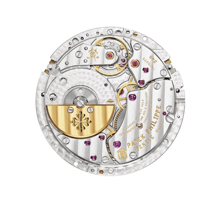 Patek Philippe Nautilus 5712r Moon Phase Rose Gold Brown Leather Strap 2023