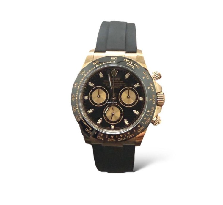Rolex Daytona Cosmograph Daytona Everose Cerachrom Black Oysterflex