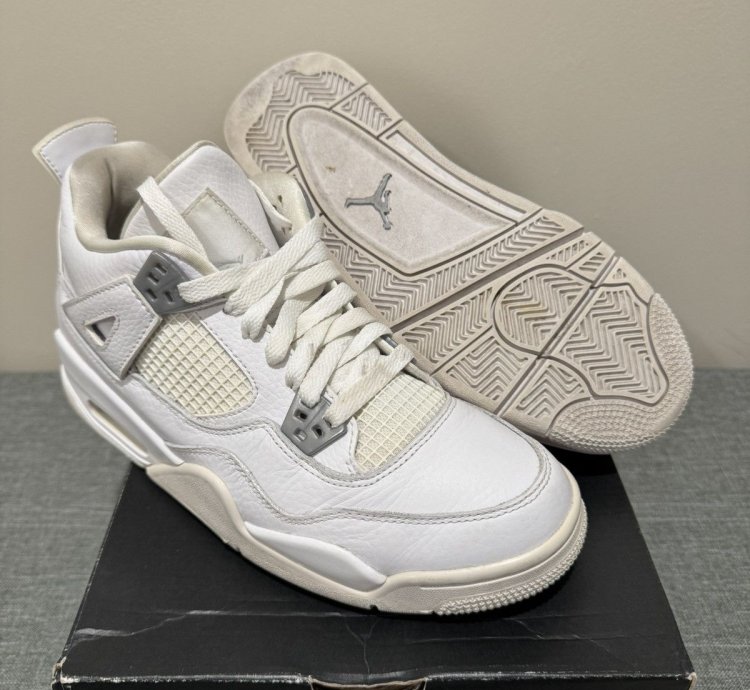 Air Jordan 4 Retro Pure Money Bg Size 7y