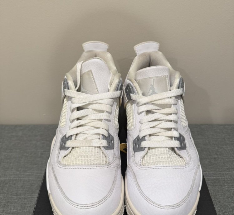 Air Jordan 4 Retro Pure Money Bg Size 7y