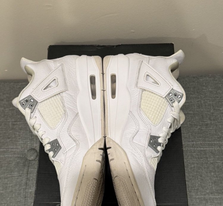 Air Jordan 4 Retro Pure Money Bg Size 7y