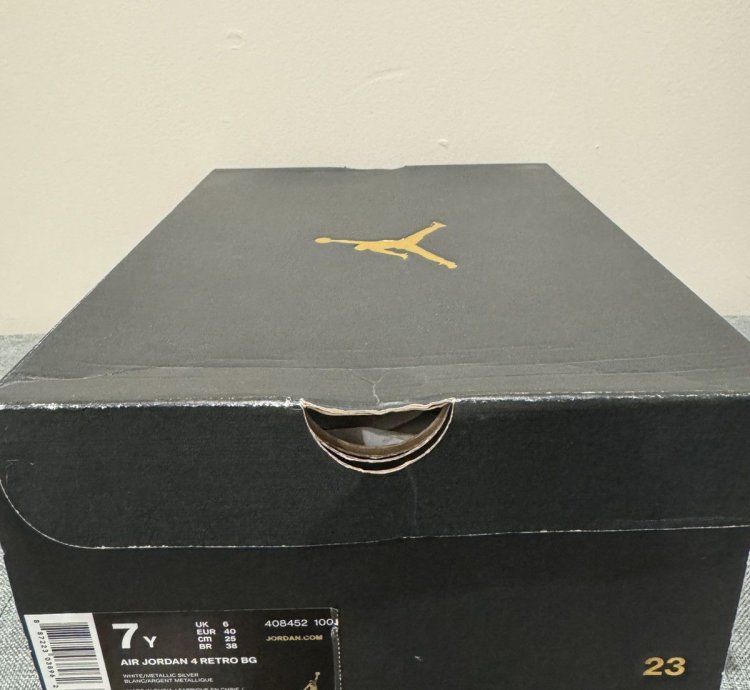 Air Jordan 4 Retro Pure Money Bg Size 7y
