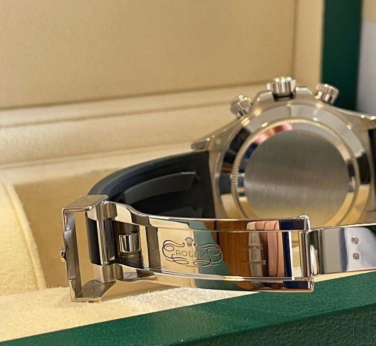 Rolex Daytona Cosmograph Daytona Ghost 116519ln Oyster Flex White Gold 2022