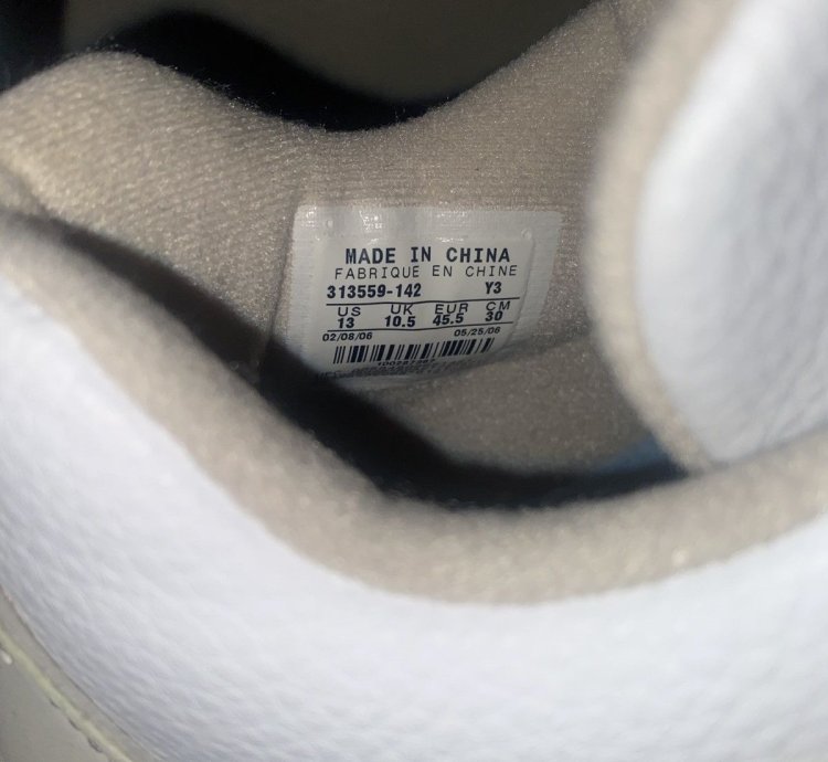 Air Jordan 4 Retro Sand Linen 2006 Size 11 5
