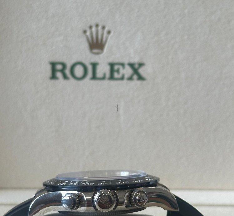 Rolex Daytona Cosmograph Daytona Ghost White Gold Oysterflex 116519ln 2022