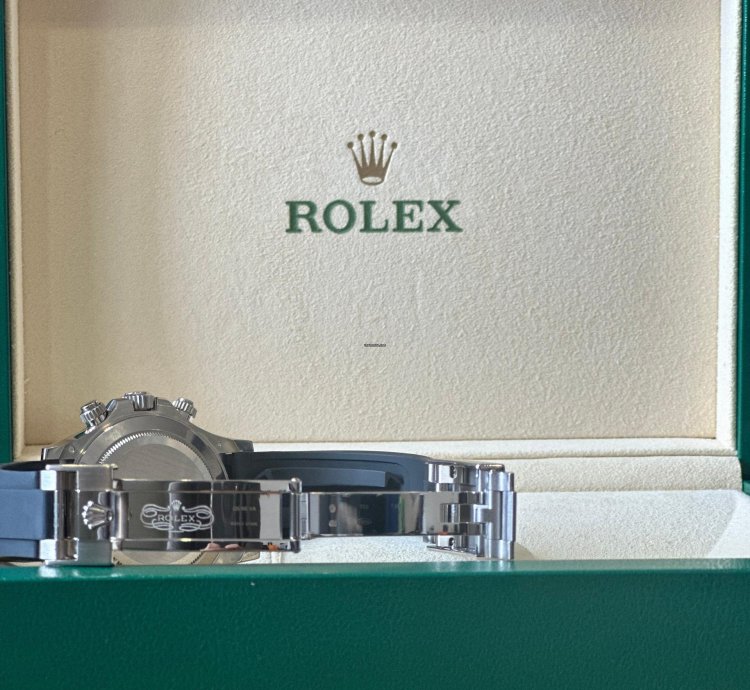 Rolex Daytona Cosmograph Daytona Ghost White Gold Oysterflex 116519ln 2022