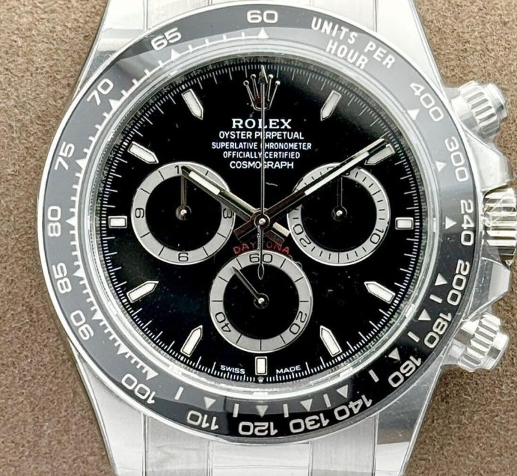 Rolex Daytona Cosmograph Daytona Godzilla Oystersteel Black Dial Oyster Bracelet