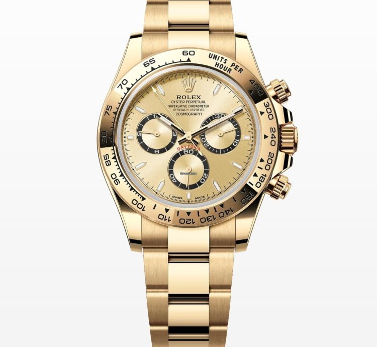 Rolex Daytona Cosmograph Daytona Gold Index Dial Unworn