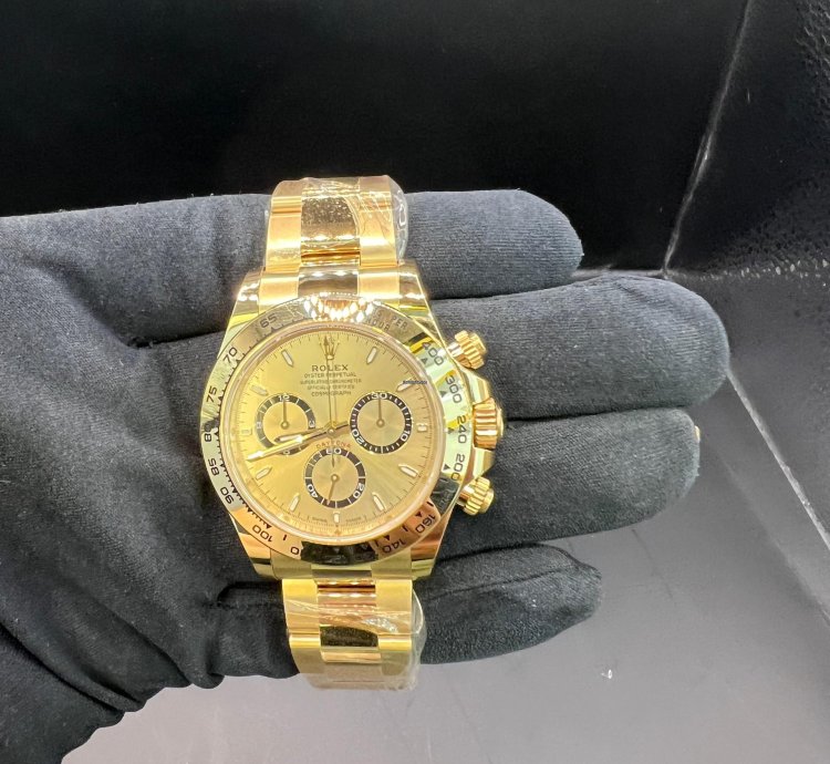 Rolex Daytona Cosmograph Daytona Golden Dial Full Yellow Gold