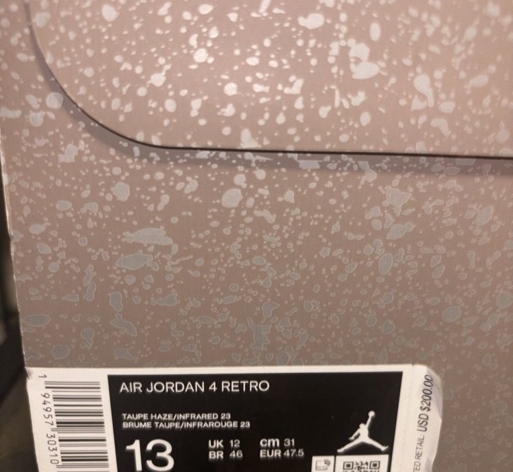 Air Jordan 4 Retro Taupe Haze