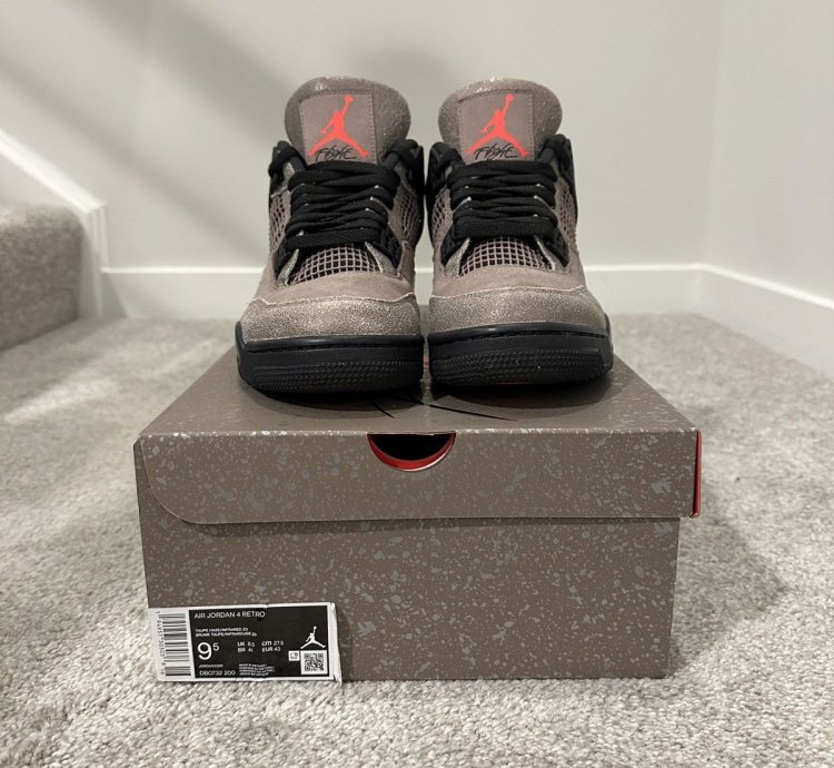 Air Jordan 4 Retro Taupe Haze 2021