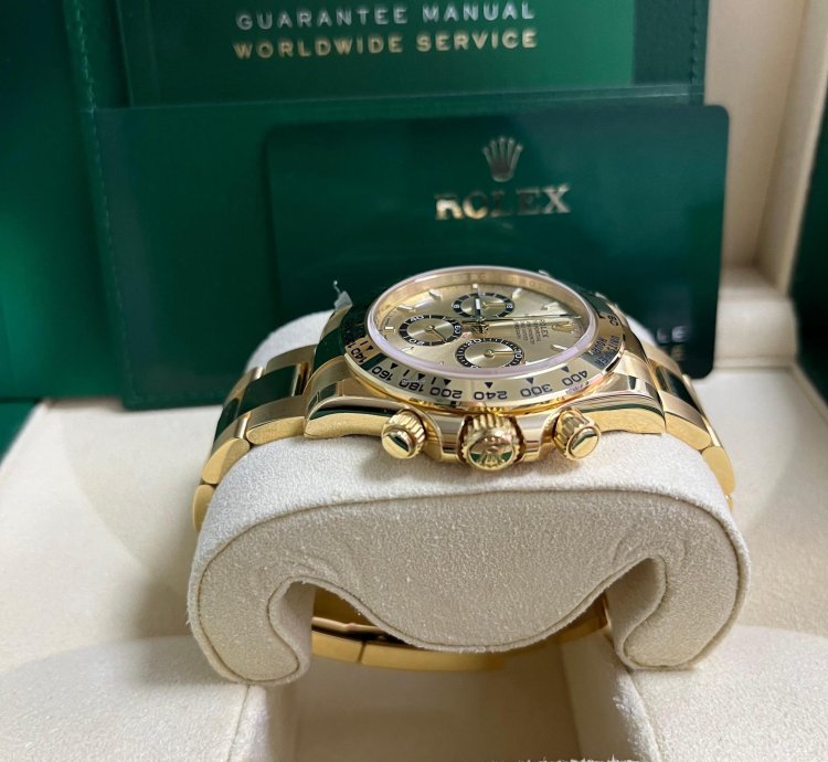 Rolex Daytona Cosmograph Daytona Golden Index Dial Oyster Bracelet 126508