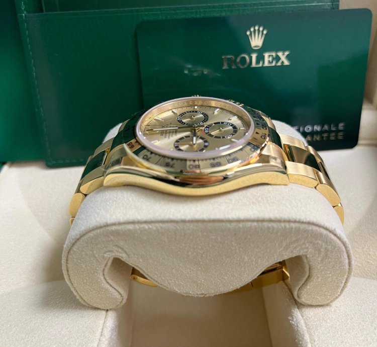 Rolex Daytona Cosmograph Daytona Golden Index Dial Oyster Bracelet 126508