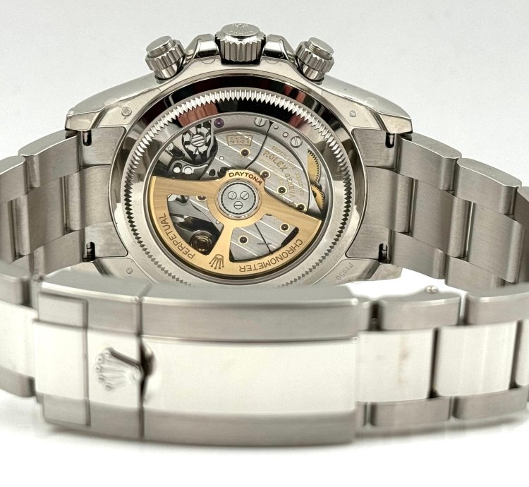 Rolex Daytona Cosmograph Daytona Ice Blue Baguette Dial Platinum Bracelet 126506a Unworn 2024