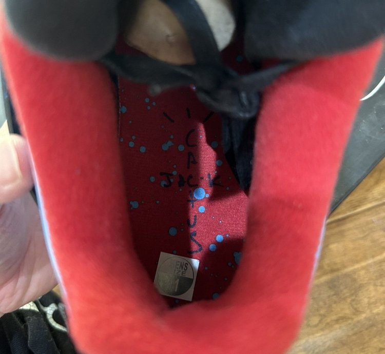 Air Jordan 4 Retro Travis Scott University Blue Cactus Jack