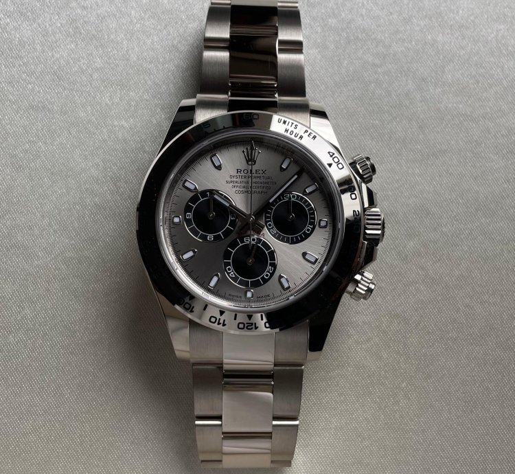 Rolex Daytona Cosmograph Daytona In White Gold Grey Dial - 116509