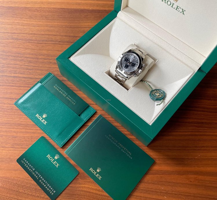 Rolex Daytona Cosmograph Daytona In White Gold Grey Dial - 116509