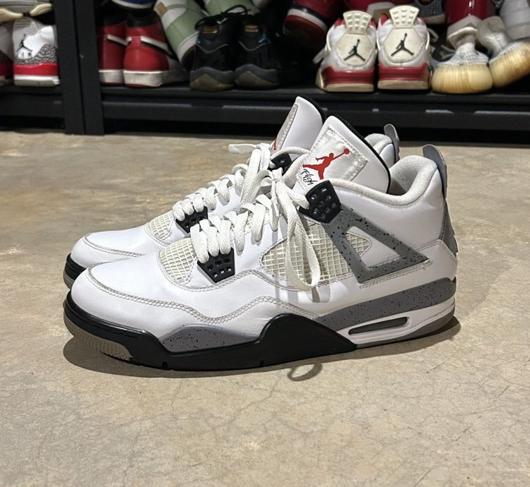 Air Jordan 4 Retro White Cement 2012 Us 12
