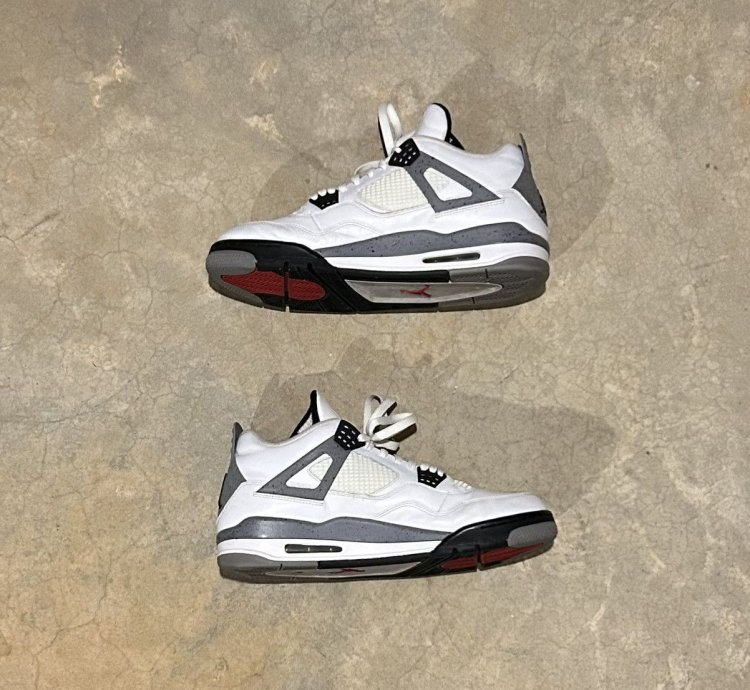 Air Jordan 4 Retro White Cement 2012 Us 12