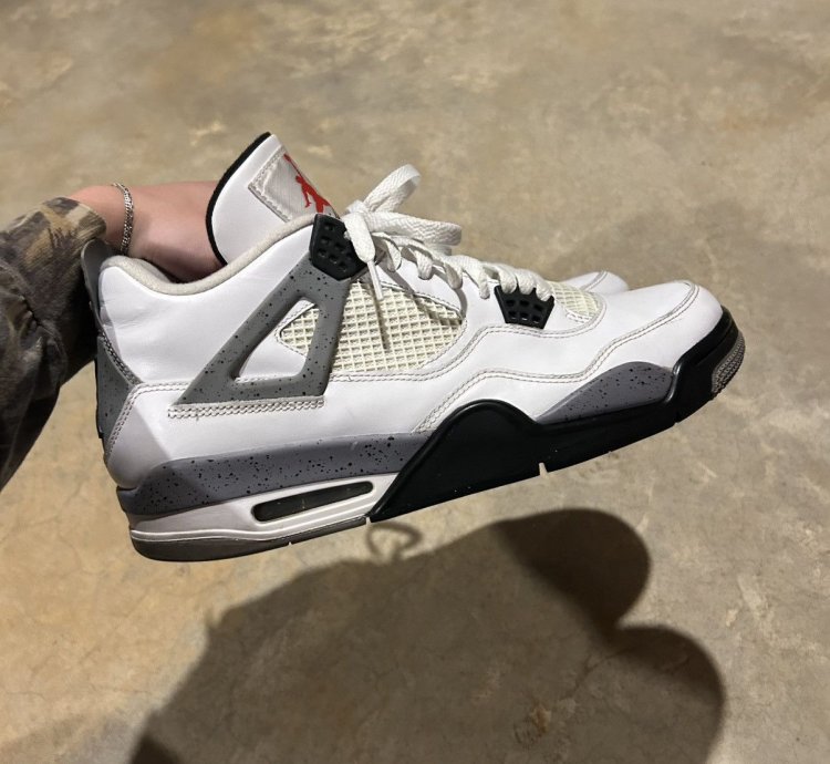 Air Jordan 4 Retro White Cement 2012 Us 12