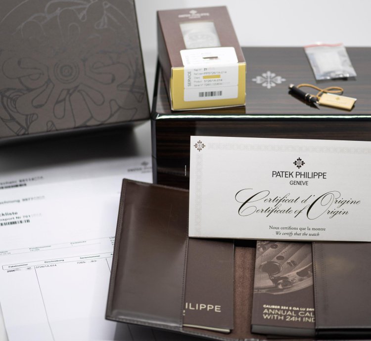 Patek Philippe Nautilus 5726 1a-014 Blue Dial Full Set 2019 Patek Service 2024