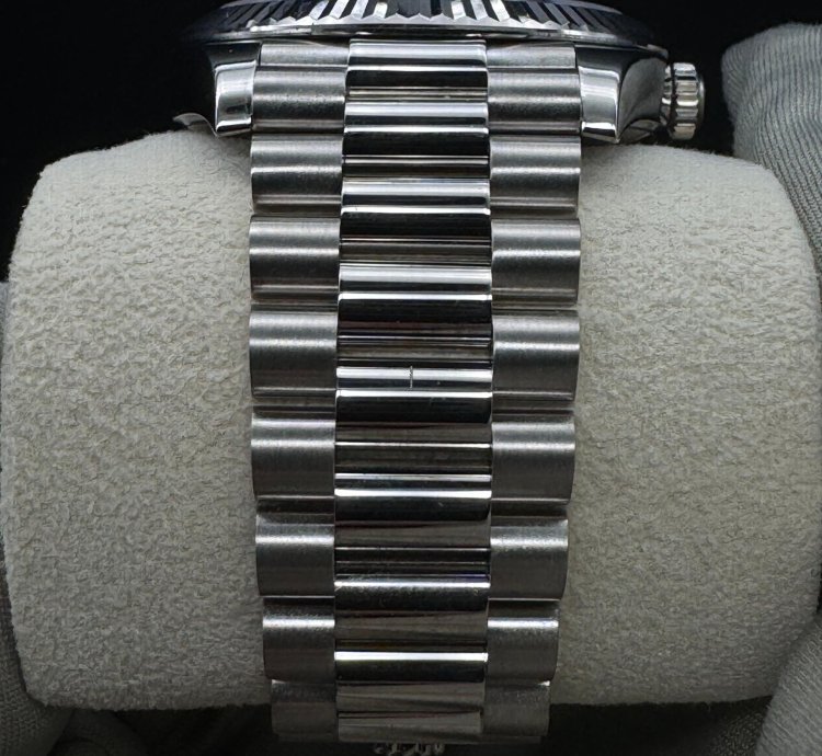 Rolex Day-date 40 Black Diamond Dial Unworn