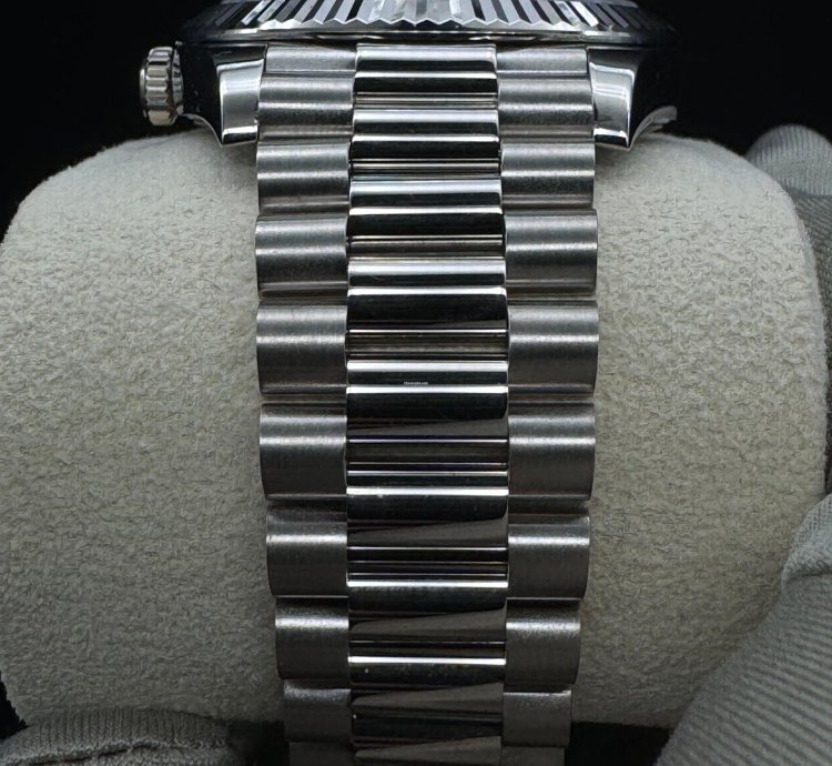 Rolex Day-date 40 Black Diamond Dial Unworn